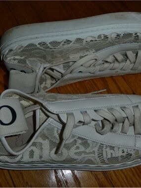 CHLOE LAUREN LACE SNEAKER